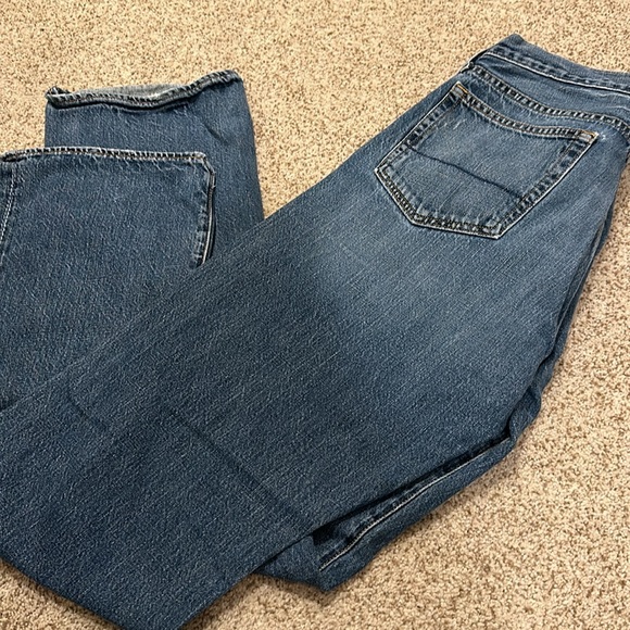 J Crew vintage bootcut denim jeans 34x34 - Picture 2 of 3